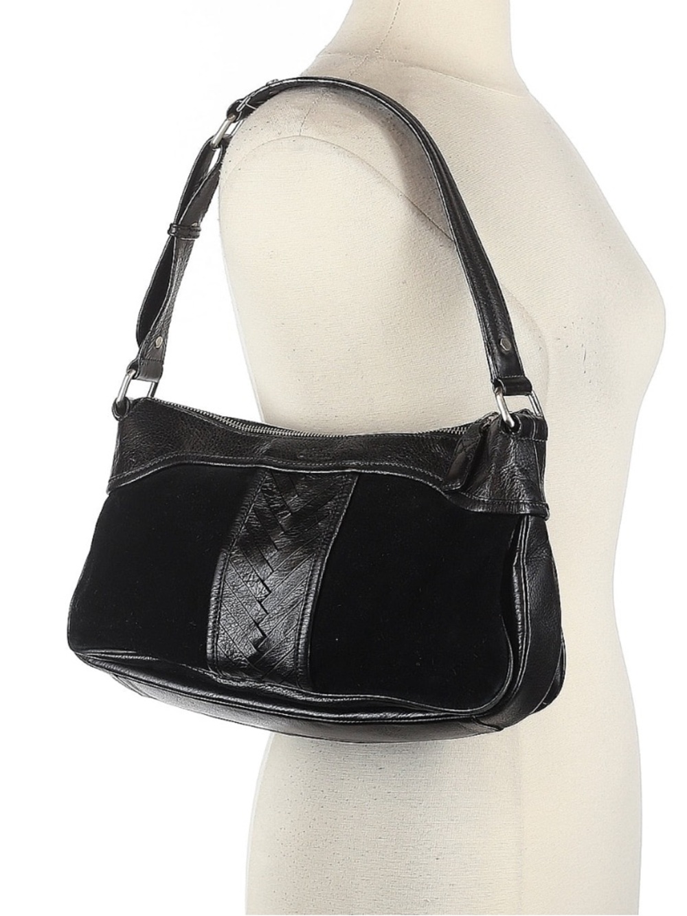 Cole Haan Black Leather Shoulder Bag